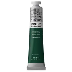 Winsor & Newton Winton Oil Color - Dark Verdigris, 200 ml tube