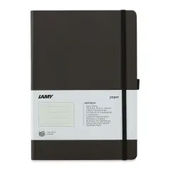 Lamy Softcover Notebook - Black, Dot-Grid-Rule, 8-1/4" x 5-3/4"