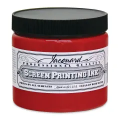 Jacquard Screen Printing Ink - Red, 16 oz
