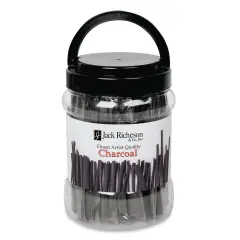 Willow Charcoal - Medium Sticks, Canister of 144 Sticks