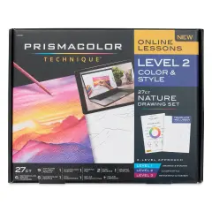 Prismacolor Technique Nature Drawing Set - Level 2, Color & Style