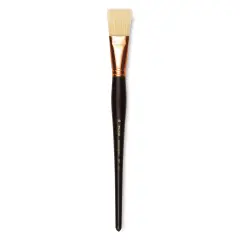 Raphael Paris Classic Brush - Flat, Long Handle, Size 18