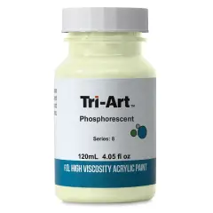 Tri-Art High Viscosity Artist Acrylic - Phosphorescent, 120 ml jar