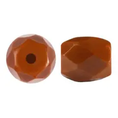 Baros Par Puca&reg; Czech glass bead, Frost Caramel, 10 grams