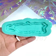 P.R. Silhouette Keychain 2D /llavero en Relieve de Puerto Rico (D9)