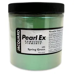 Jacquard Pearl-Ex Pigment - 4 oz, Spring Green, Jar