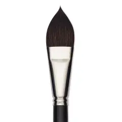 Escoda &Uacute;ltimo Synthetic Squirrel Brush - Flat Filbert, Size 1"