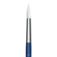 Princeton Summit Series 6850 Round Brush - Size 12, Short Handle, Synthetic