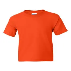 Gildan&reg; DryBlend Youth Short Sleeve Crewneck T-Shirt Orange