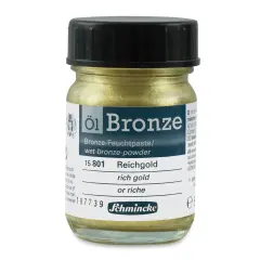 Schmincke Oil Bronze - Rich Gold, 50 ml bottle