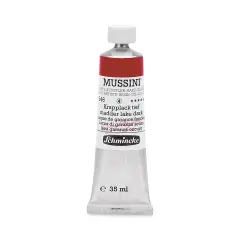 Schmincke Mussini Oil Color - Transparent, Madder Lake Dark, 35 ml tube