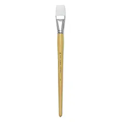 Blick Academic White Synthetic Brush - Flat, Size 24
