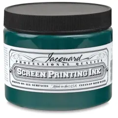 Jacquard Screen Printing Ink - Green, 16 oz
