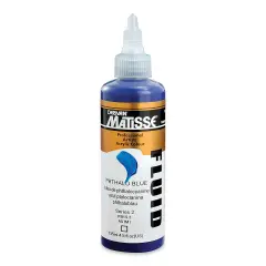 Matisse Fluid Acrylic - Phthalo Blue, 135 ml