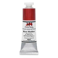 Michael Harding Artists Oil Color - Rose Madder, 40 ml tube