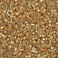 Miyuki Delica Bead 10/0, DBM0410, Galvanized Yellow Gold