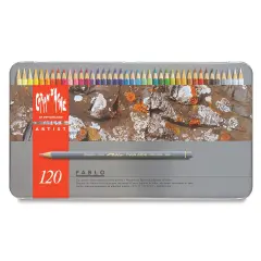 Caran d'Ache Pablo Colored Pencil Set - Assorted Colors, Set of 120