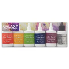 Color Burst Watercolor Powders- Set of 6, Galaxy