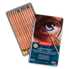 Derwent Lightfast Colored Pencil - Set of 12