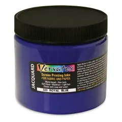 Jacquard Versatex Screen Printing Ink - Royal Blue, 16 oz jar