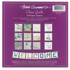 Arnold Grummer's Paper Quilt Project - 8" x 8" Squares, Package of 30