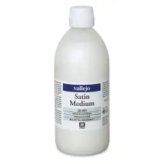 Vallejo Acrylic Medium - Satin, 500 ml