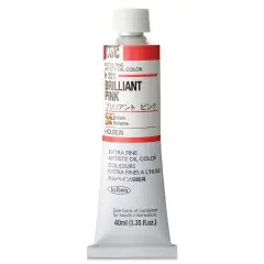 Holbein Artists' Oil Color - Brilliant Pink, 40 ml tube
