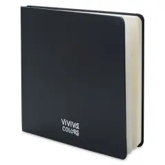 Viviva Hardbound Sketchbook - Cotton White, 7-1/2" x 7-1/2", 140 lb