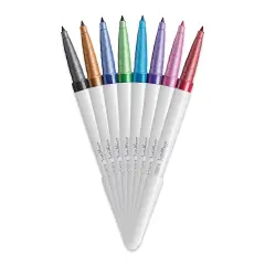 Bic BodyMark Fine Tip Temporary Tattoo Markers - Set of 8, Assorted Colors