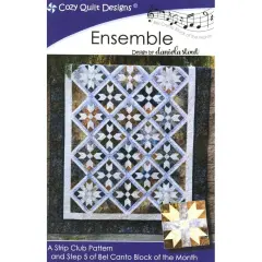 Ensemble Pattern 4 sizes Step 5 by Daniela Stout for Cozy Quilt Designs