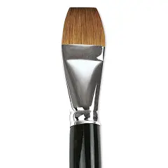 Da Vinci Maestro Kolinsky Brush - Flat, Short Handle, Size 20