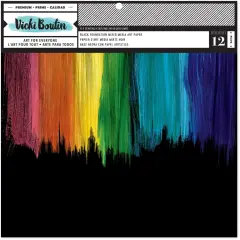 Black Foundations Mixed Media Paper Pad - Vicki Boutin