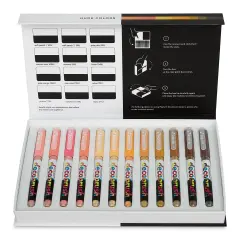 Karin Pigment Decobrush Markers - Nude Colors, Set of 12