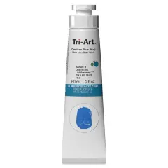Tri-Art High Viscosity Artist Acrylic - Cerulean Blue Hue, 60 ml tube