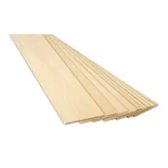 Bud Nosen Balsa Wood Sheets - 3/16" x 4" x 36", Pkg of 10