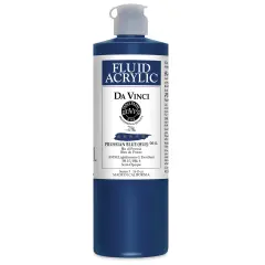 Da Vinci Fluid Acrylics - Prussian Blue Hue, 16 oz bottle