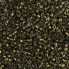 Miyuki Delica Bead 10/0, DBM0011, Metallic Olive