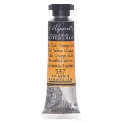Sennelier French Artists' Watercolor - Cadmium Yellow Orange, 10 ml, Tube