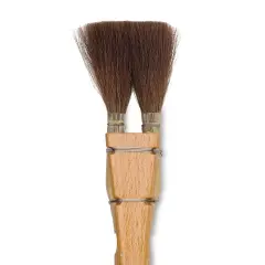 Da Vinci Double Squirrel Brush - Square-Edged, Size 1.5