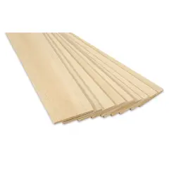 Bud Nosen Balsa Wood Sheets - 1/4" x 4" x 36", Pkg of 10