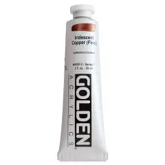 Golden Heavy Body Artist Acrylics - Iridescent Copper (Fine), 2 oz Tube