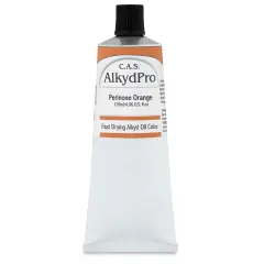 CAS AlkydPro Fast-Drying Alkyd Oil Color - Perinone Orange, 120 ml tube