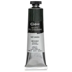 Cranfield Artists' Oils - Sap Green, 40 ml, Tube