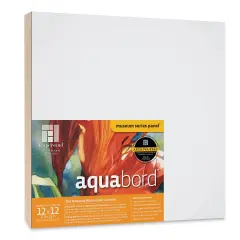 Ampersand Aquabord Panel - 12" x 12", 1-1/2"Cradled