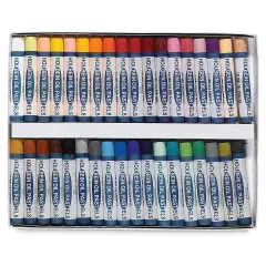 Holbein Academic Oil Pastel Set - Assorted Colors, Set of 36