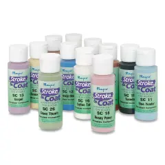 Mayco Stroke & Coat Wonderglaze Kit - Bottle, 2 oz, Wonderglaze Kit 1
