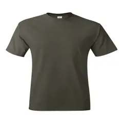 Hanes&reg; Authentic Soft Cotton T-Shirt Fatigue Green