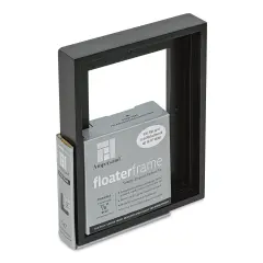Ampersand Floaterframe - Thin, Black, 5" x 7", 7/8"