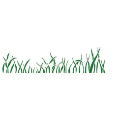 Medium Grass Wall Stencil | 2572 by Designer Stencils | Reusable Art Craft Stencils for Painting |