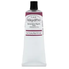 CAS AlkydPro Fast-Drying Alkyd Oil Color - Quinacridone Magenta Deep, 120 ml tube